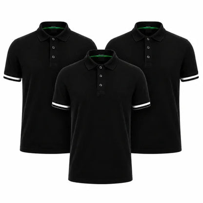 The Premium Polo Set — Pack of 3