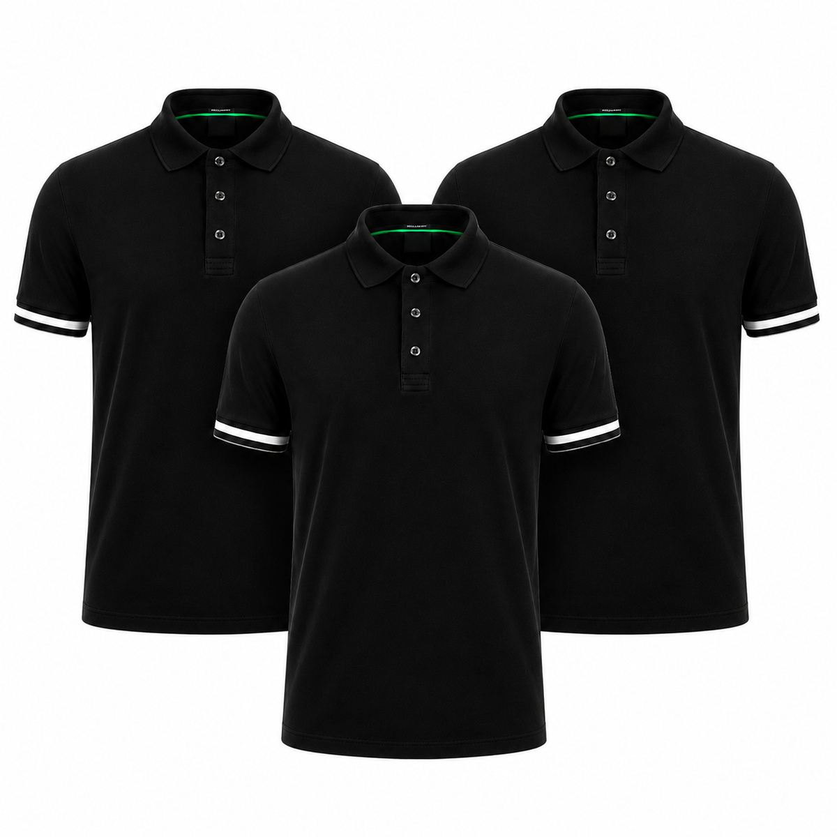 3-Pack Classic Polo Shirts