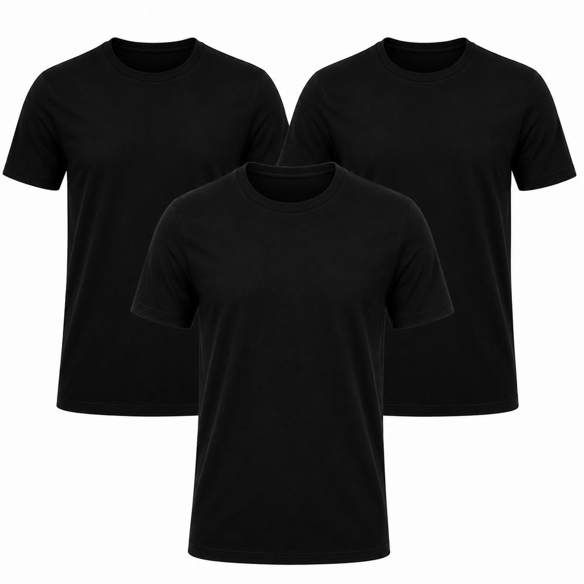 Pack-3 Camisetas Classicas Essenciais