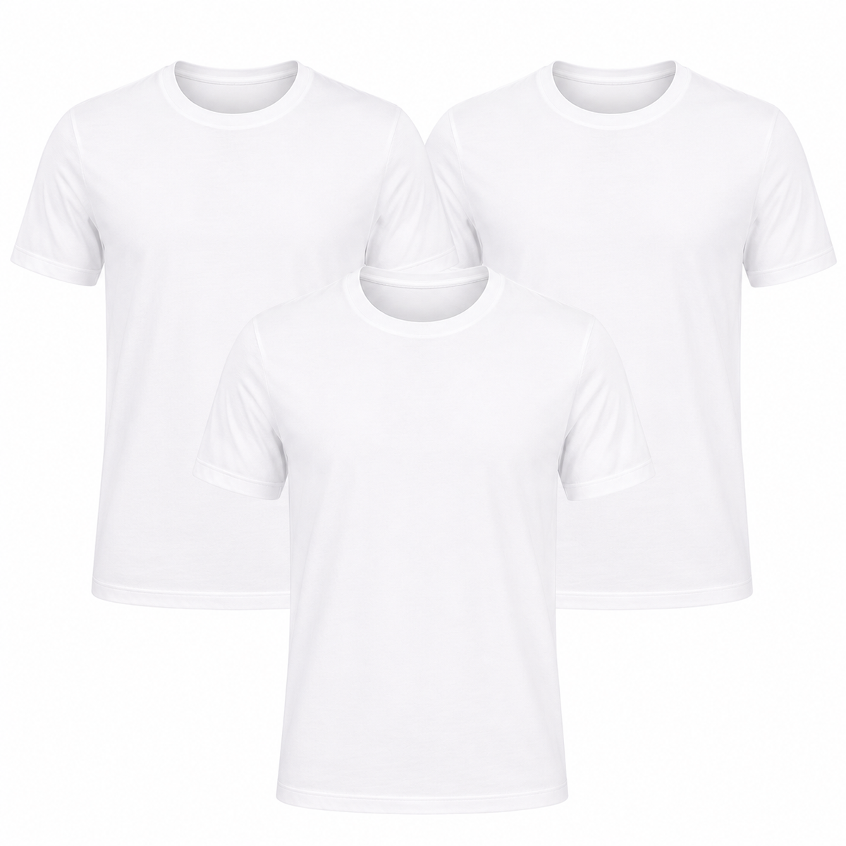 Pack-3 Camisetas Classicas Essenciais