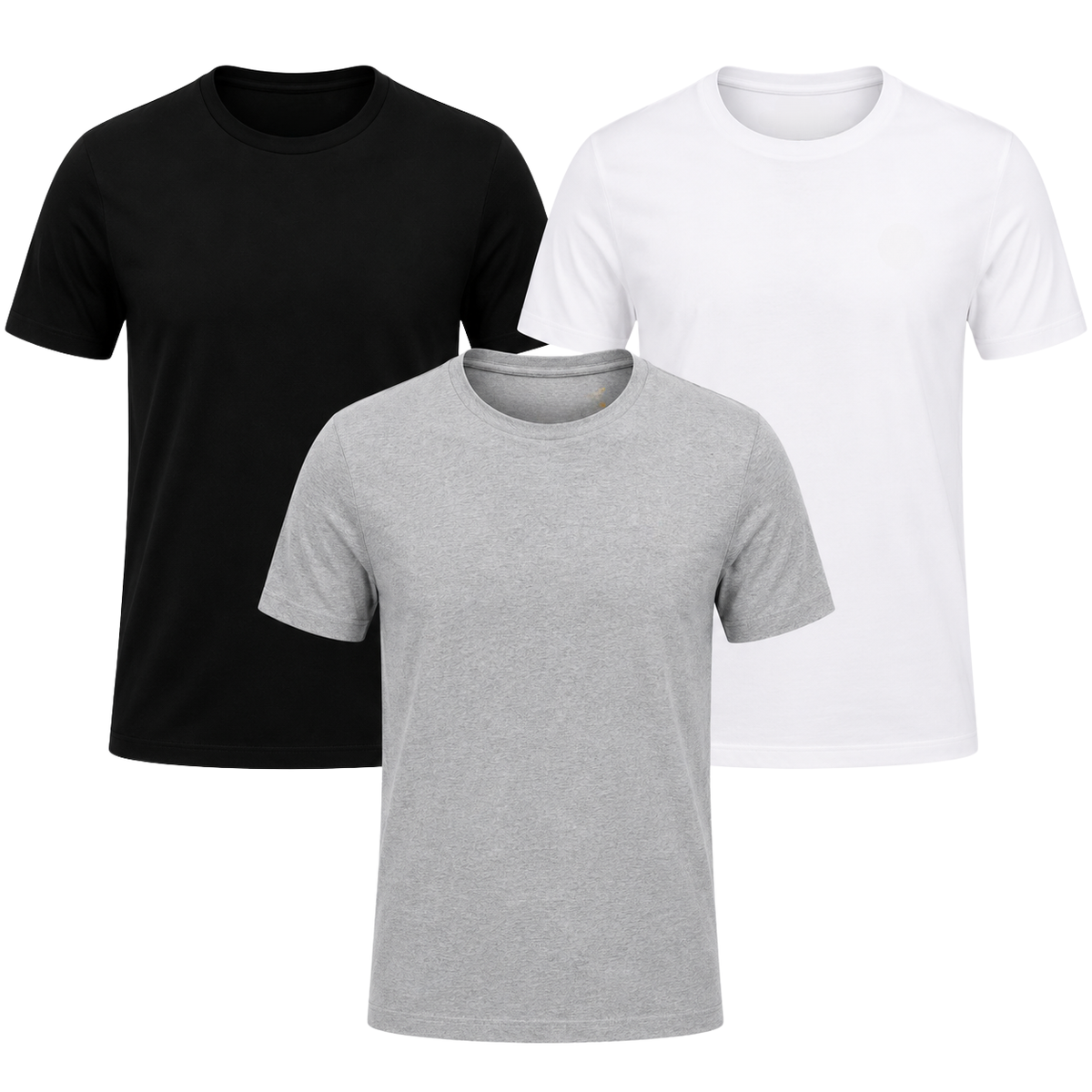 Pack-3 Camisetas Classicas Essenciais