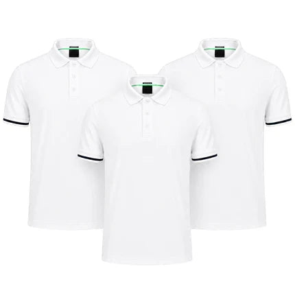 The Premium Polo Set — Pack of 3