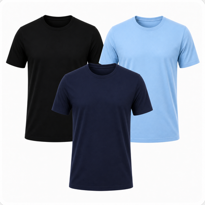 3-Pack Classic Essential Shirts