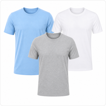 3-Pack Classic Essential Shirts