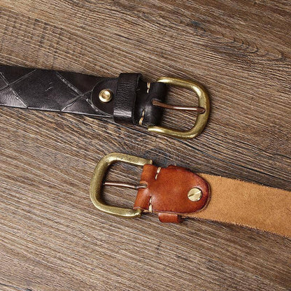 Classic Anil Leather Belt Men's Fashion Accessory
