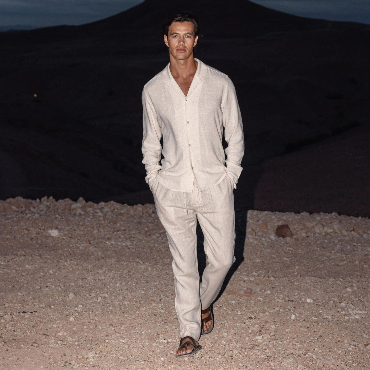 Capri Linen Trousers