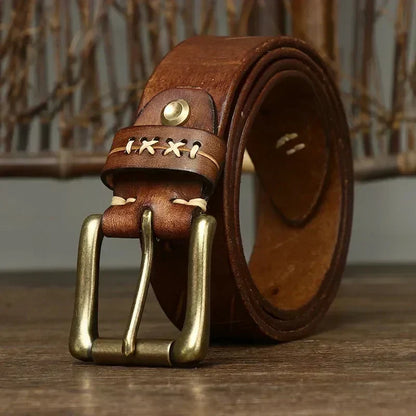 EVEREST FULL-GRAIN LEATHER BELT